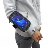 Motosiklet kola takılan telefon tutucu kol telefon tutucu su geçirmez - 1
