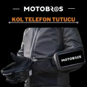Motosiklet kola takılan telefon tutucu kol telefon tutucu su geçirmez - 3