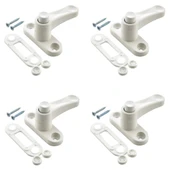 Pvc Basmalı Kapı Pencere Emniyet Kilidi Pimapen Ev Çocuk Bebek Güvenlik Kilidi 4 Adet thumbnail 1