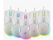 North Air White RGB Kablolu Profesyonel Oyuncu Mouse - 3