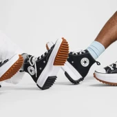 Converse Run Star Hike Unisex Siyah Platform Sneaker - 3
