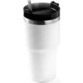 PABLO BEYAZ PASLANMAZ ÇELİK PİPETLİ TERMOS BARDAK 600ML - 2