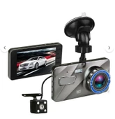 GLRTECH 4” Geniş Ekranlı Araç Kamerası – 1080P Çift Kamera, Park Yardım, G-Sensör - 2