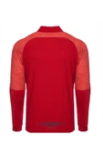 Galatasaray Orijinal Lisanslı Tam Fermuarlı 5 Yıldızlı Kırmızı Sweat - 3