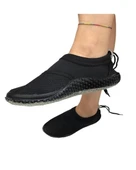 Serabien Kadın Yarım File Bez Sörf Deniz Ayakkabısı SİYAH 38 - 6