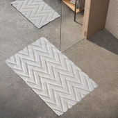 Schafer Home Eleo Pamuk 2 li Banyo Paspası-Ekru - 1