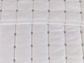 Dublin Çift Kişilik Kapitoneli Yatak Örtüsü Krem - 4