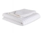 Dublin Çift Kişilik Kapitoneli Yatak Örtüsü Krem - 5