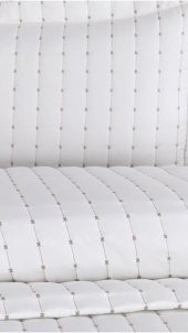 Dublin Çift Kişilik Kapitoneli Yatak Örtüsü Krem - 7