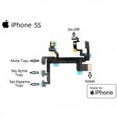Apple İphone 5s Yan Ses On-off Filmi Flex - 1