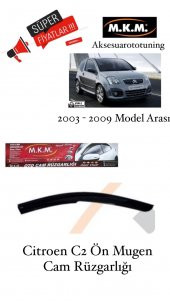 MKM CITROEN C2 ÖN MUGEN 2li CAM RÜZGARLIGIMKM KALİTESİ - 1