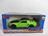 388-B Vardem Mustang Benzeri Yeşil Çek Bırak Araba - 1
