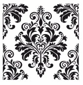HOME DECOR MİNİ STENCIL HDM-66 25X25 - 1