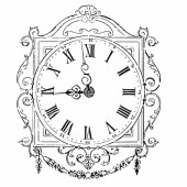 HOME DECOR MİNİ STENCIL HDM-63 25X25 - 1