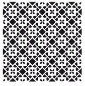 HOME DECOR MİNİ STENCIL HDM-86 25X25 - 1