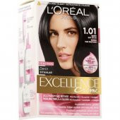Loréal Paris Excellence Creme Saç Boyası 1.01 Derin Saf Siyah - 1