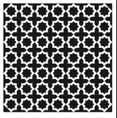 HOME DECOR MİNİ STENCIL HDM-100 25X25 - 1
