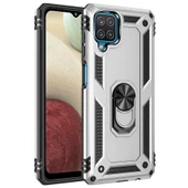 Gpack Samsung Galaxy A22 4G Kılıf Vega Tank Standlı Yüzüklü Mıknatıslı - 5