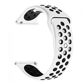 Gpack Huawei Watch GT 3 Classic 46mm Kordon Delikli Çift Renk Silikon - 2