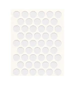 Yapışkanlı Vida Tapası (Beyaz) 10 mm - 1