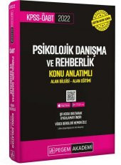 2022 KPSS ÖABT Psikolojik Danışma Rehberlik Konu Anlatımlı Pegem Yayınları - 1