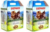 Catmozz Doğal Organik Çam Peleti Kedi Kumu 10 Lt X 2 Adet - 1
