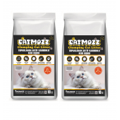 CatMozz Aktif Karbon (activated Carbon) Topaklanan Kedi Kumu 10 Lt x 2 Adet - 1