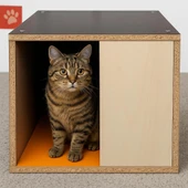 CatMozz Sokak Hayvanlarına Dış Mekan Yağmura Ve Soğuğa Dayanıklı Kedi Evi - 1