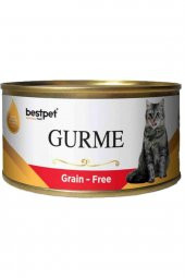 Gurme Kedi Konservesi Kuzulu Parça Etli 100 gr - 1