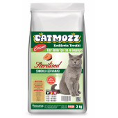 CatMozz Somonlu Sterilised Kısır Yetişkin Kedi Maması 3 Kg - 1