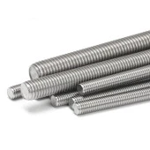 M12x1000 mm Saplama Galvanizli Gijon Rot Tij Başsız Civata - 1