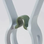 IKEA Slibb Geniş Mandal Yorgan Mandalı 2'li Mavi - Yeşil thumbnail 4