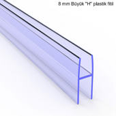 Plastik Cam Balkon Fitili-Şeffaf İzolasyon-Yalıtım Contası (8 .Mm) - 1