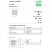 Vortice Punto M 100/4 Otomatik Panjur Banyo Mutfak Wc Ø 99 Havalandırma Fanı UV Işınlarına Dayanıklı Sürekli Havalandırma Tasarruflu Güçlü AGMair Agm Hava Temizleme - 5