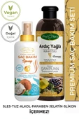 Phytoflora Saç Dökülmesine Karşı Tuzsuz Şampuan Ardıç Şampuanı Ve Hindistan Cevizi Yağlı Saç Spreyi - 1