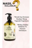 Haccer Tuzsuz Sülfatsız Parabensiz Zeytinyağı Hindistan Cevizi Keratin Şampuan 400 ml - 6