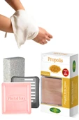 Phytoflora Propolis Sabunu Ve Banyo Kesesi, Katı Sabunluk - 1