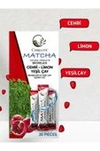 aleyna baharat Curelive Matcha Detox Nar Aromalı Spirulina L-Carnitine Bromelain Mate - 1