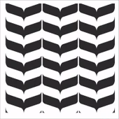 HOME DECOR MİNİ STENCIL HDM-137 25X25 - 1