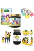 Mindivan Kids Çocuklar Için Kozalak Macunu 240 G + Büyükler Için Zencefilli Macun 420 G - 1