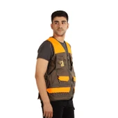 Hunthink Camel Turuncu Avcı Yeleği - 5