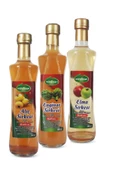 Mindivan Doğal Enginar Sirkesi 500 Ml, Alıç Sirkesi 500 Ml, Elma Sirkesi 500 Ml - 1