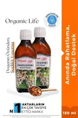 organic life 2 Adet Acacia Akasya Gamı Şurubu 150 ml Acacia Syrup Bitki Özleri Ile - 1