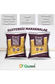 Dr.Gluten Glutensiz Burgu & Boru Makarna 6' lı Set 400 Gr  3 + 3 ADET (Fusilli & Penne) - 2