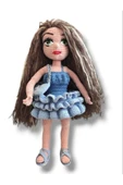 Aleyna Bitkisel Bebek Amigurumi Barbie Bebek - 2