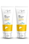 Meva Beauty 2x Yüksek Koruma Yüz Güneş Kremi SPF +50 - 1