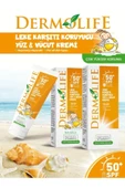 Dermolife 2 Adet Leke Karşıtı Yüz Ve Vücut Gunes Kremi 50 Spf Suya Dayanıklı Panthenol Vitamin E - 2