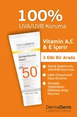 DermaDerm Bitkisel Güneş Kremi Spf 50 Faktör 100 gr - 4