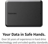 Toshiba Canvio Partner 2 TB taşınabilir 2, 5 inç harici HDD, USB 3.2 Gen 1, Mac ve Windows ile uyumlu, USB ile çalışır - 6