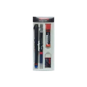 ROTRİNG VERSATİL KALEM VİSUMAX 0.7MM + ROLLER KALEM MAVİ SİLGİ KALEM UCU SET RO-OFISSET-M 6311 - 1